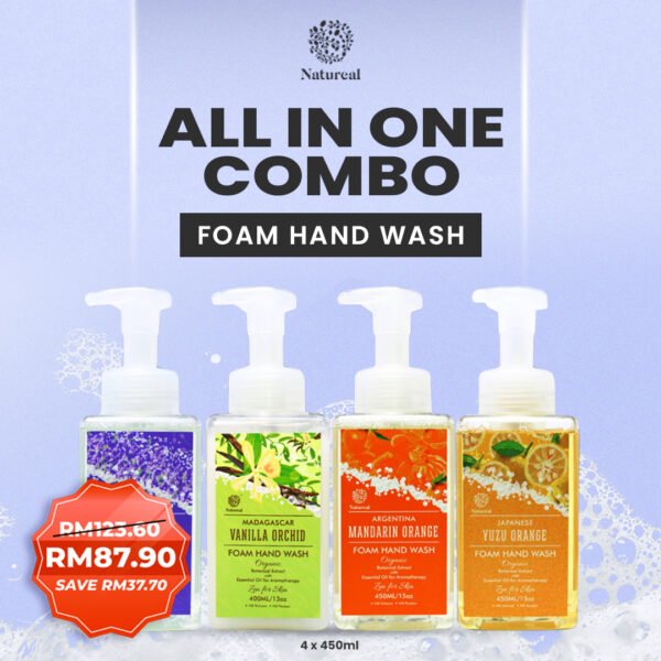 PROMO KOMBO 4 BOTOL MIX Foam Hand Wash