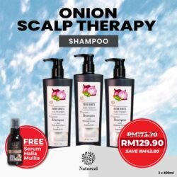 BUNDLE JIMAT 3 Botol Onion Shampoo