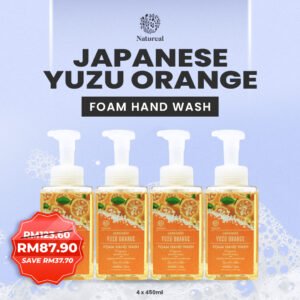 PROMO KOMBO 4 BOTOL Foam Hand Wash Yuzu Orange