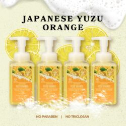 12 BOTOL Foam Hand Wash Yuzu Orange