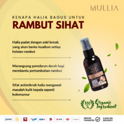 PERCUMA Serum Rambut Organik Halia 50ml