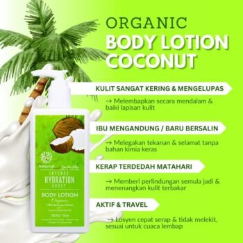 BUNDEL JIMAT 3 Botol Coconut Body Lotion - Image 2