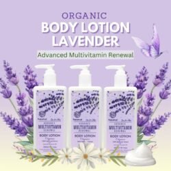 BUNDEL JIMAT 3 Botol Lavender Body Lotion