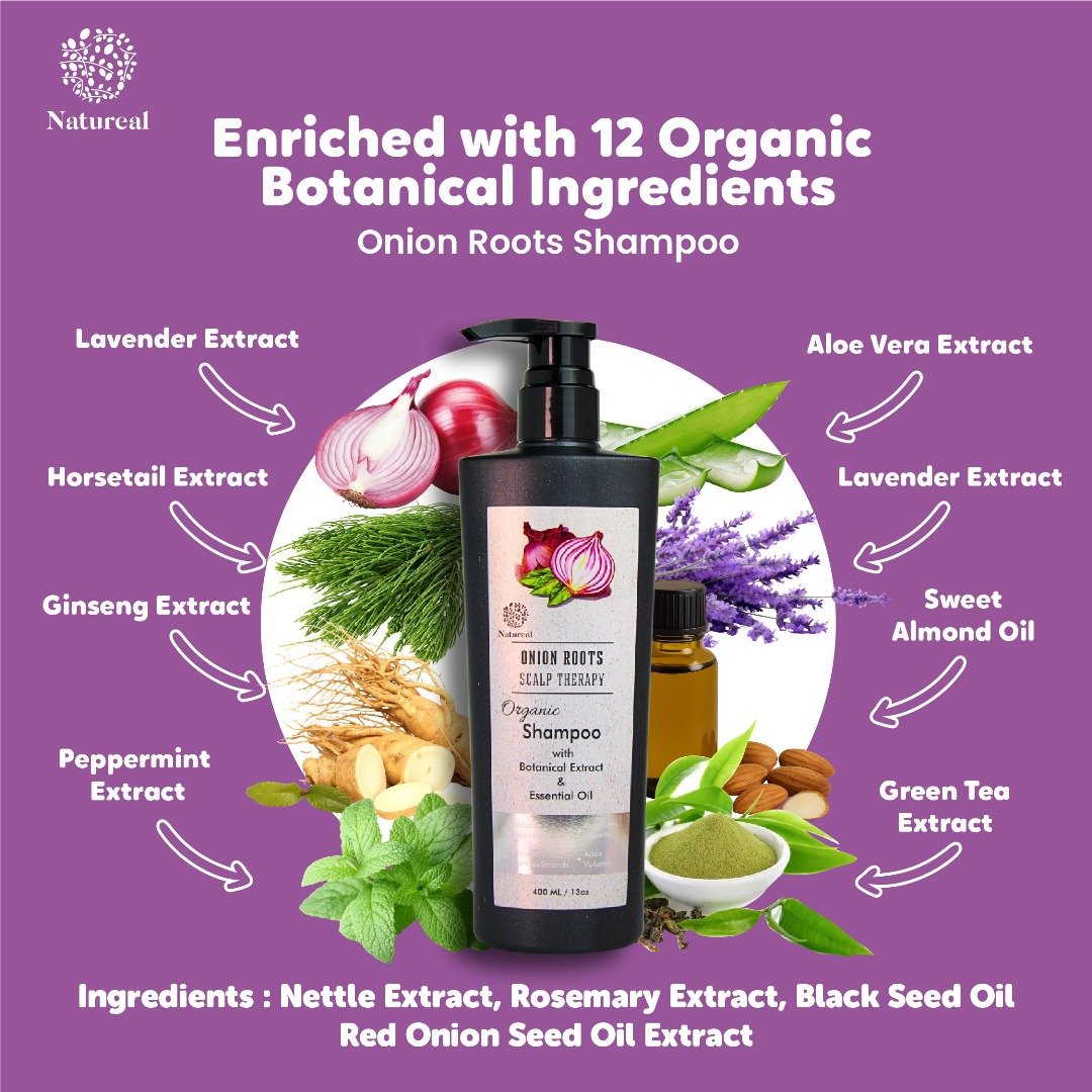 Shampoo Organik Bawang Merah